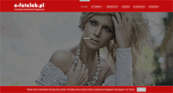 Desktop Screenshot of e-fotolab.pl
